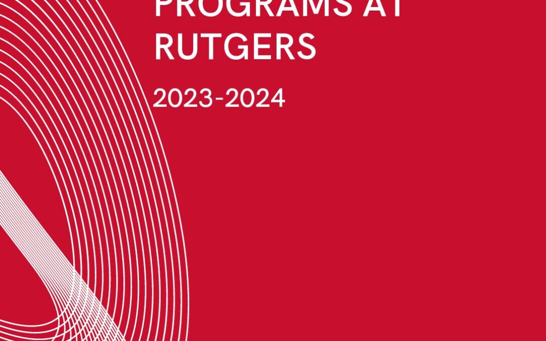 2023-2024 Interprofessional Programs at Rutgers Report